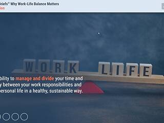 TrainingBriefs® Why Work-Life Balance Matters